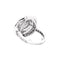 Bague 50 Boucheron Idylle - Bague en or blanc et diamants 58 Facettes 35695