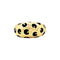 Bague 52 Fred Paris Léopard - Bague en or jaune et émail noir 58 Facettes 35769