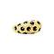 Bague 52 Fred Paris Léopard - Bague en or jaune et émail noir 58 Facettes 35769