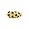 Bague 52 Fred Paris Léopard - Bague en or jaune et émail noir 58 Facettes 35769
