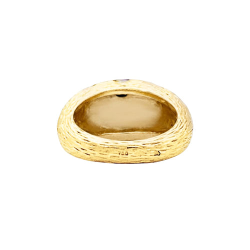 Bague 52 Fred Paris Léopard - Bague en or jaune et émail noir 58 Facettes 35769