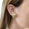Boucles d'oreilles Fred Paris Léopard - Boucles d'oreilles en or jaune et émail 58 Facettes 35770