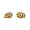 Boucles d'oreilles Fred Paris Léopard - Boucles d'oreilles en or jaune et émail 58 Facettes 35770