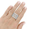 Bague 53 Chopard Haute Joaillerie - Bague en or blanc et diamants 58 Facettes 35668