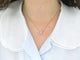 Collier Tiffany & Co Paloma's Graffiti X - Collier en or jaune, platine et diamants 58 Facettes 275378