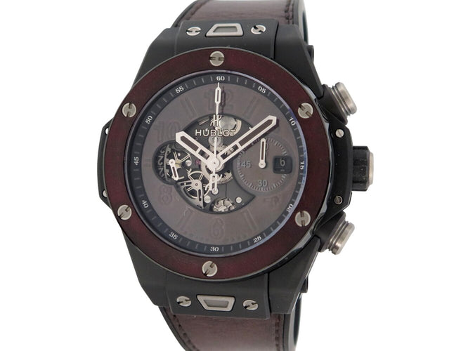 Montre Hublot Big Bang Unico Berluti - Montre chronographe en céramique 58 Facettes 275448