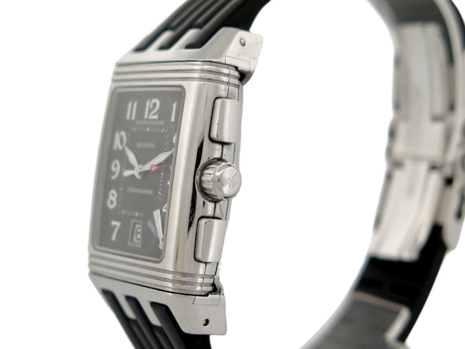 Montre Jaeger-LeCoultre Reverso Gran Sport - Montre chronographe rétrograde en acier 58 Facettes 275447