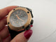 Montre Baume et Mercier Riviera - Montre chronographe en acier et or rose 58 Facettes 275444