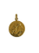 Pendentif Médaille Saint Antoine en or jaune 58 Facettes MED 003