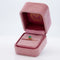 Bague 51 Bague en or jaune 14 ct et émeraude naturelle 58 Facettes R005