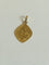 Pendentif Médaille du scapulaire en or jaune 58 Facettes MED 005