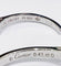 Bague 51 Cartier 1895 - Bague en platine et diamant 58 Facettes jnci92