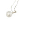 Collier Damiani - Collier en or blanc avec perle de Tahiti et diamants 58 Facettes 39796
