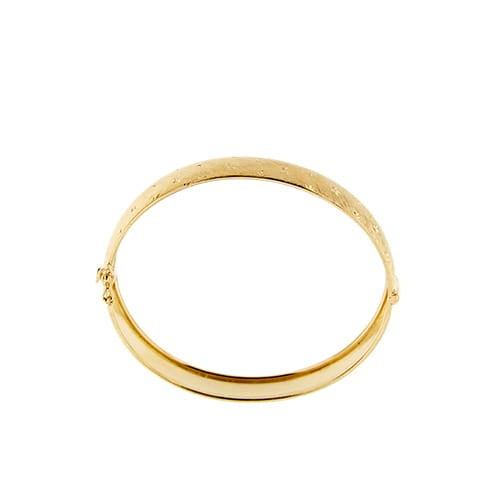 Bracelet Bracelet rigide manchette en or jaune 58 Facettes 37297