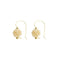 Boucles d'oreilles Boucles d'oreilles pendantes en or jaune 18 ct et perles 58 Facettes 36791