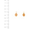 Boucles d'oreilles Doris - Boucles d'oreilles en or rose et pierres de lune 58 Facettes 37569