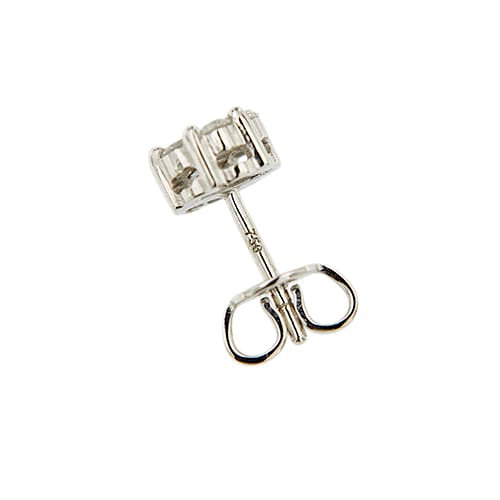 Boucles d'oreilles Gioielli di Valenza - Boucles d'oreilles en or blanc et diamants 58 Facettes 39797