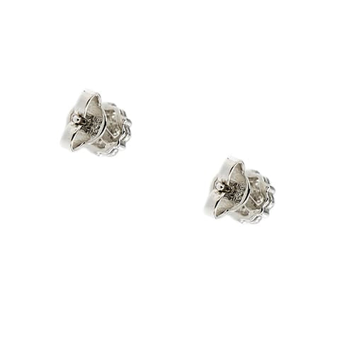 Boucles d'oreilles Gioielli di Valenza - Boucles d'oreilles en or blanc et diamants 58 Facettes 39797