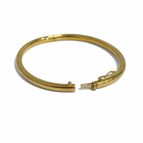 Bracelet Bracelet jonc ouvrant en or jaune 18K 58 Facettes REF2568-336