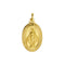 Pendentif Unoaerre - Pendentif Madonna Miracolosa en or jaune 58 Facettes 41261