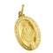 Pendentif Unoaerre - Pendentif Madonna Miracolosa en or jaune 58 Facettes 41261