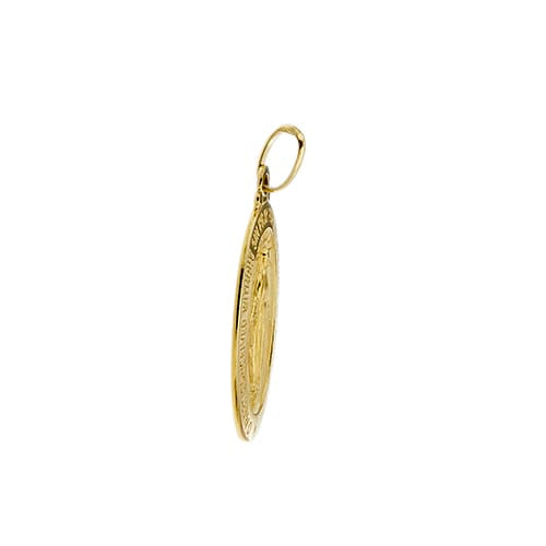 Pendentif Unoaerre - Pendentif Madonna Miracolosa en or jaune 58 Facettes 41261