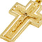 Pendentif Pendentif croix avec Jésus en or jaune 58 Facettes 40764