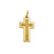 Pendentif Pendentif croix avec Jésus en or jaune 58 Facettes 40764