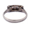 Bague 54 Bague ancienne en or blanc 18 ct et diamants 58 Facettes AN675 (0039)