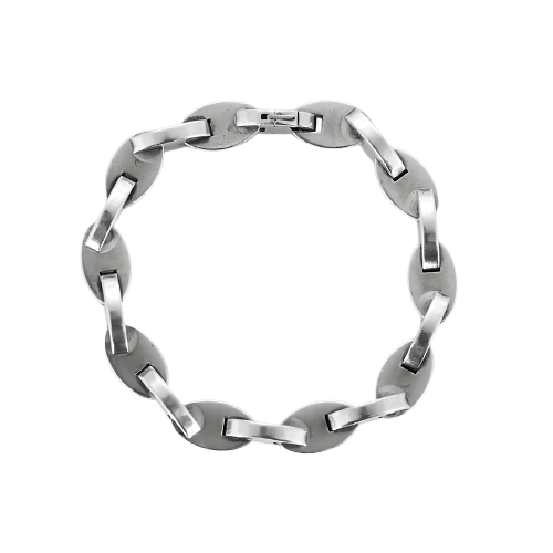 Bracelet Hermès Grains de Café - Bracelet en argent 58 Facettes B260000