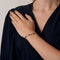 Bracelet Bracelet ligne en or jaune 18K, saphirs et diamants 58 Facettes B250440