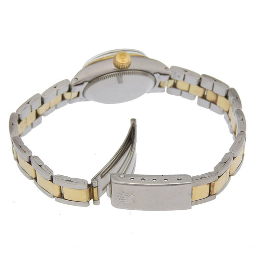 Montre Rolex Oyster Perpetual Date - Montre en acier et or jaune 58 Facettes x5b6koypkh