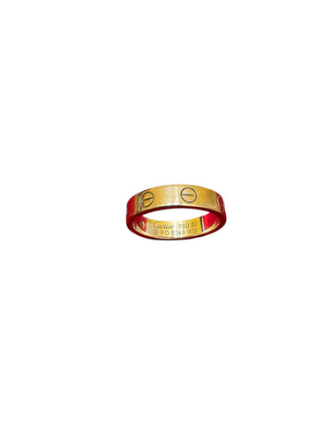 Bague 50 Cartier Love - Bague en or blanc 18K 58 Facettes cqj9lntjig