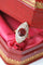 Bague 52 Bague marquise ancienne en or rose, spinelle rouge et diamants 58 Facettes