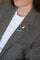 Broche Broche Flèche Ancienne Turquoises et Perles sur Or Rose 58 Facettes