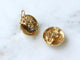Boucles d'oreilles Boucles d'oreilles en or jaune, saphirs, rubis et diamants 58 Facettes