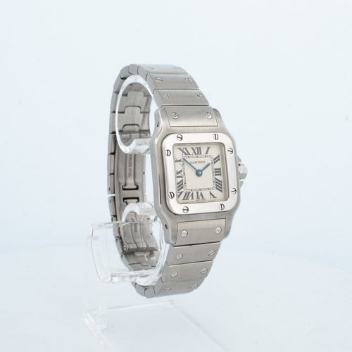 Montre Cartier Santos Galbée - Montre SM en acier 58 Facettes 540