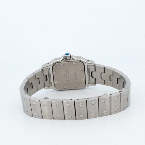 Montre Cartier Santos Galbée - Montre SM en acier 58 Facettes 540
