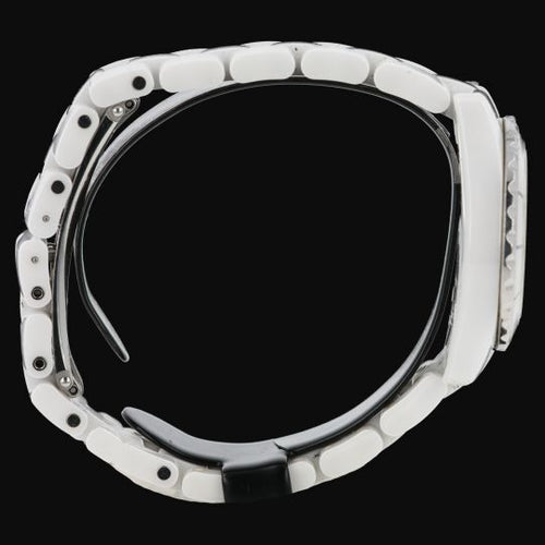Montre Chanel J12 - Montre 29 mm en céramique et diamants 58 Facettes MT45927