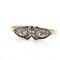 Bracelet Bracelet rigide victorien en or jaune, argent et diamants 58 Facettes 144/26 C