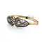Bracelet Bracelet rigide victorien en or jaune, argent et diamants 58 Facettes 144/26 C