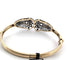 Bracelet Bracelet rigide victorien en or jaune, argent et diamants 58 Facettes 144/26 C