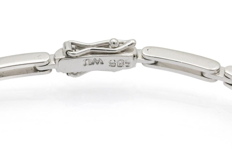 Bracelet Bracelet en or blanc et diamants 2,70 ct 58 Facettes 12381