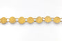 Collier Bootjes ketting - Collier hollandais en or jaune et grenats 58 Facettes 12229