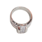 Bague 54 Bague en or blanc 18k et diamants 58 Facettes S106
