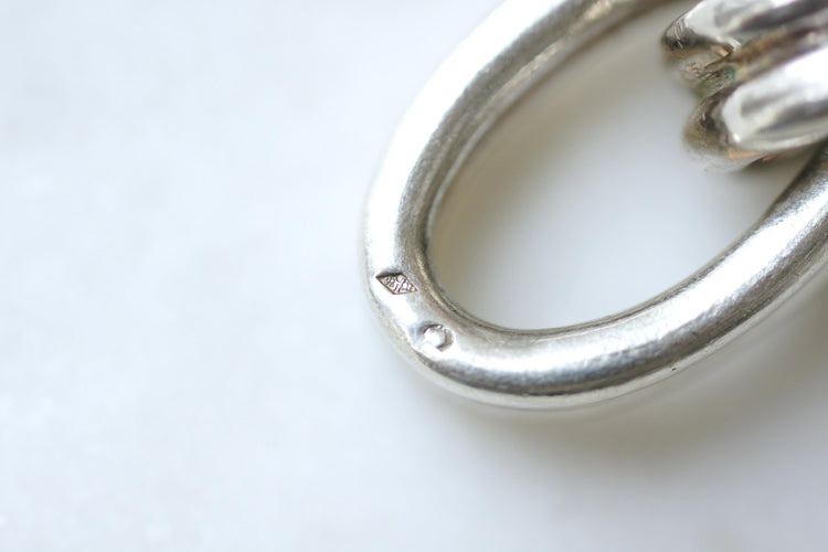 Bracelet Bracelet Gourmette Ovale Articulé Argent Massif Années 70 58 Facettes