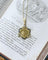 Pendentif Art Nouveau - Médaille Edmond de Rostand en or jaune, émail et perles 58 Facettes