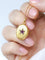 Pendentif Pendentif médaillon étoile en or jaune, rubis, saphir et diamants 58 Facettes