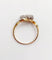 Bague 51.5 Bague toi et moi antique en or 18k, platine et diamants 58 Facettes A07306