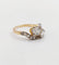 Bague 51.5 Bague toi et moi antique en or 18k, platine et diamants 58 Facettes A07306